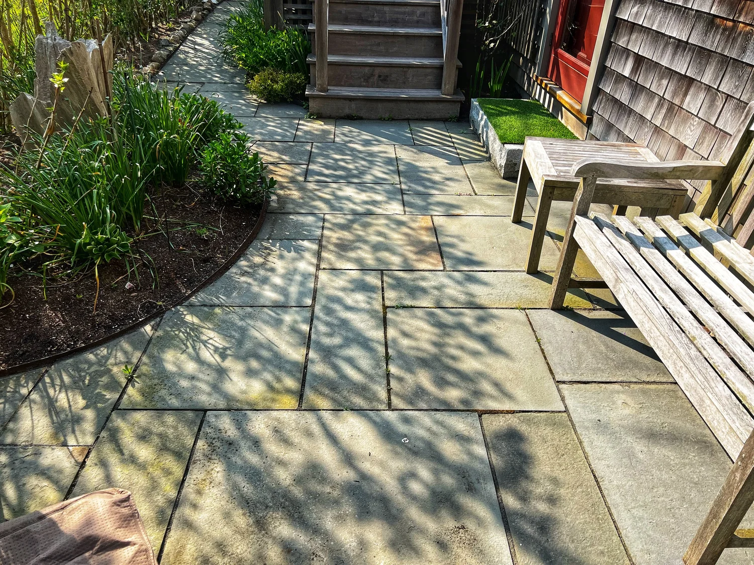 Bluestone patio